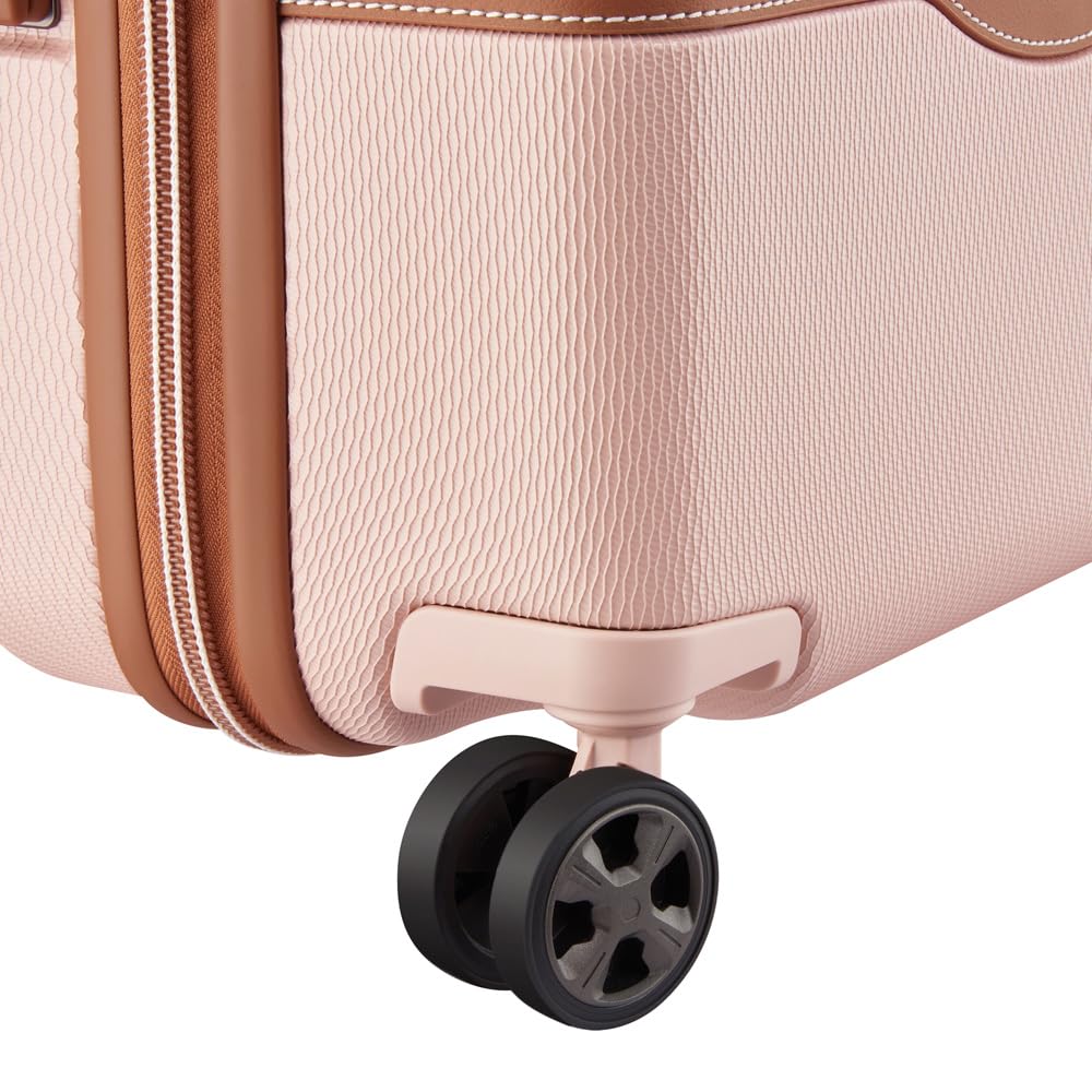 DELSEY PARIS Chatelet Air 2.0 Hardside Luggage with Spinner Wheels, Blush Pink, Carry on 20 Inch Blush Pink Carry-on 20 Inch U2