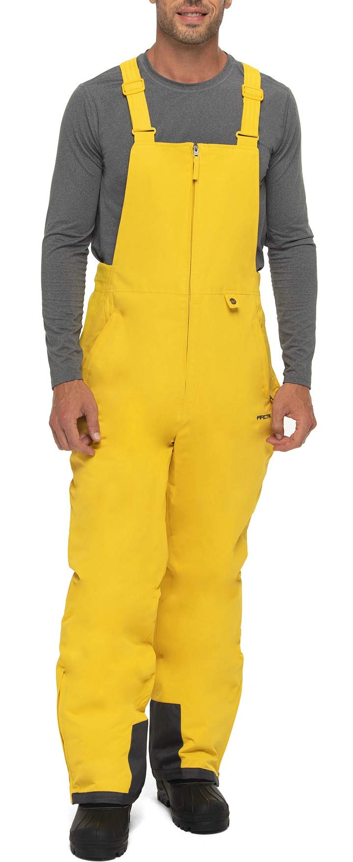 Arctix Mens Essential Insulated Bib Bamboo Yellow X Large 32 Inseam U2