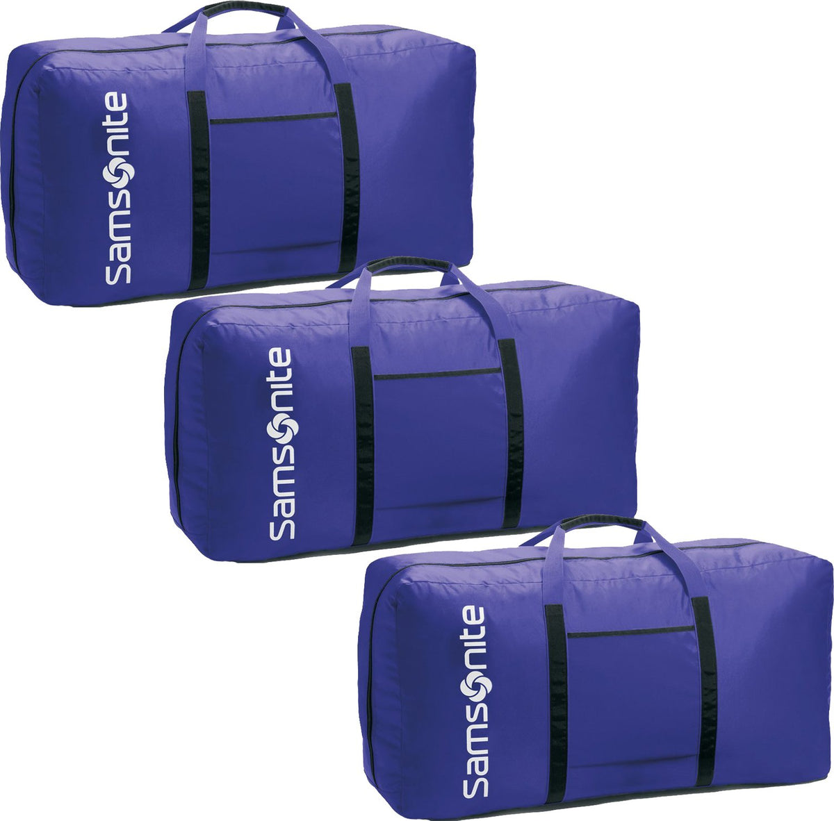 Samsonite Tote-A-Ton 32.5-Inch Duffel Bag ( Purple , 3-Pack ) Purple 3 Pack U5
