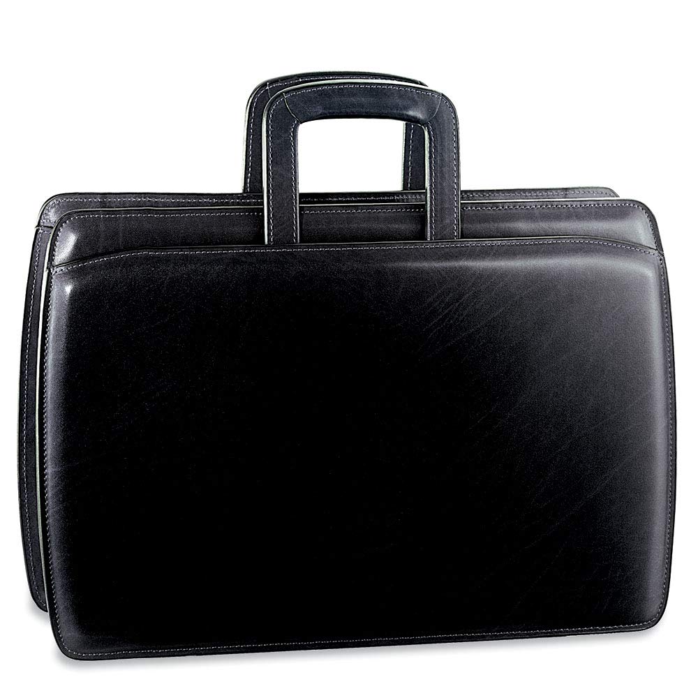 Jack Georges Elements Professional Briefcase #4202 (Black) Black Large U1