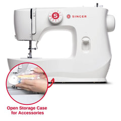 SINGER | MX60 Sewing Machine With Accessory Kit & Foot Pedal - 57 Stitch Applications - Simple & Great for Beginners U1