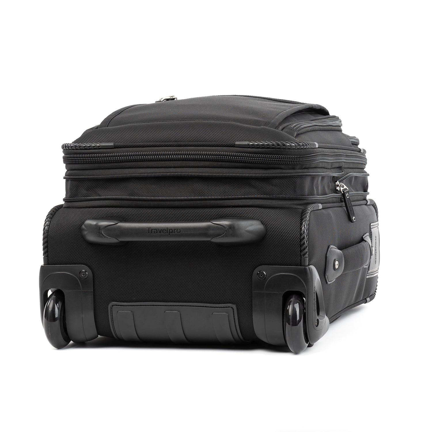 Travelpro Crew Expert Global Carry-on Expandable Rollaboard ( Jet Black , One Size ) Jet Black One Size U1