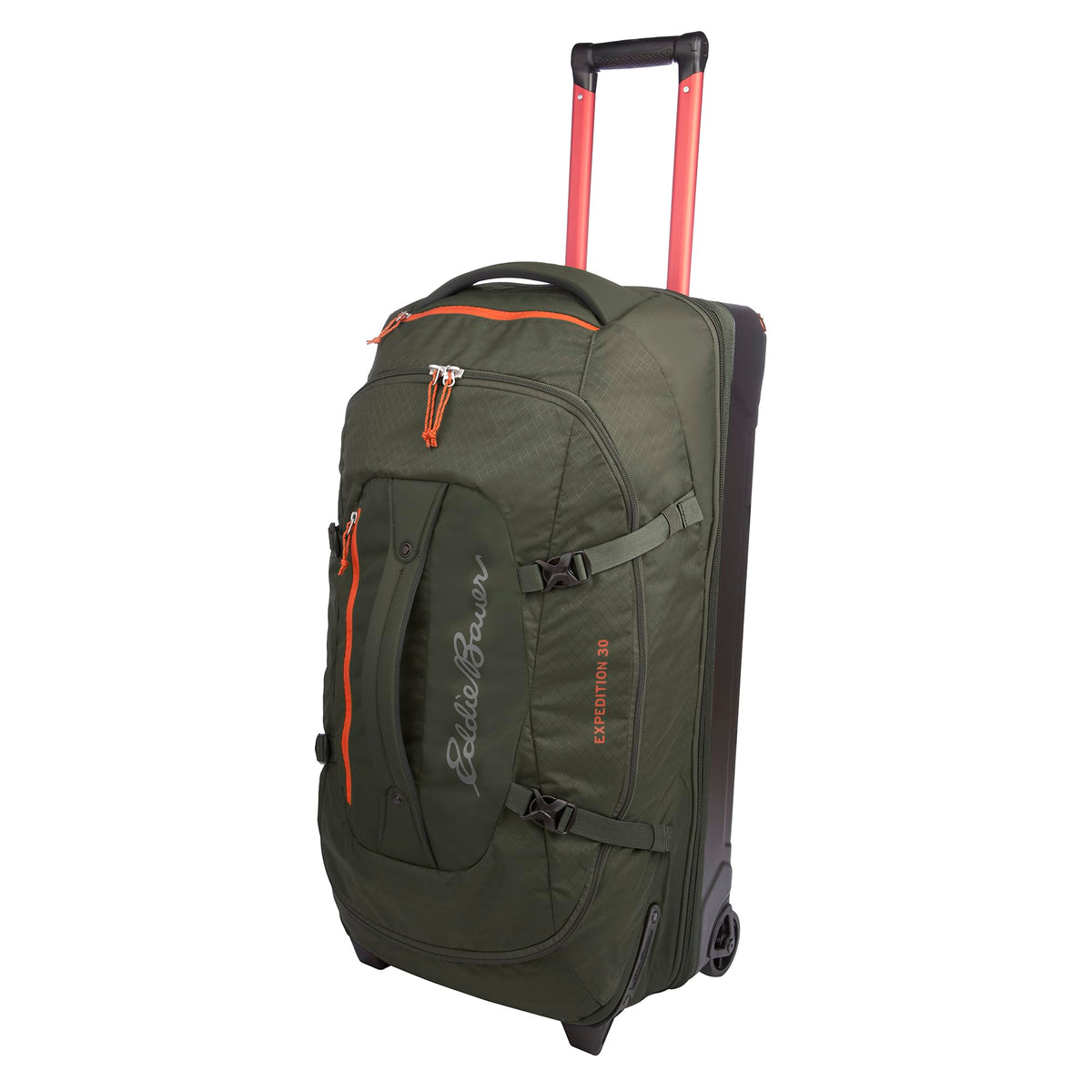 Eddie Bauer Expedition Duffel Bag 2.0-Made from Rugged Polycarbonate and Nylon, Dark Thyme, 30L U1