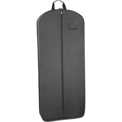 WallyBags Garment Bag 60-Inch Premium Tri-Fold Travel Exterior Pocket Black - B1, Bride embroidery 60 Inch U4