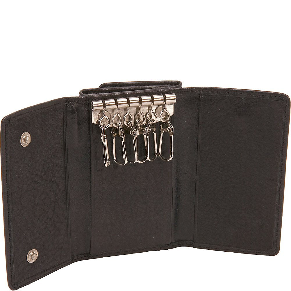 Osgoode Marley Cashmere Double Key Case (Black) Black One Size U2