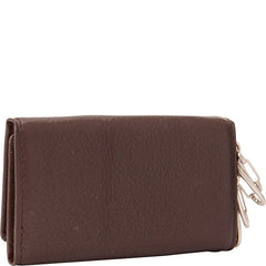 Cashmere Men's Six Hook Key Case Color: Black Black  U2