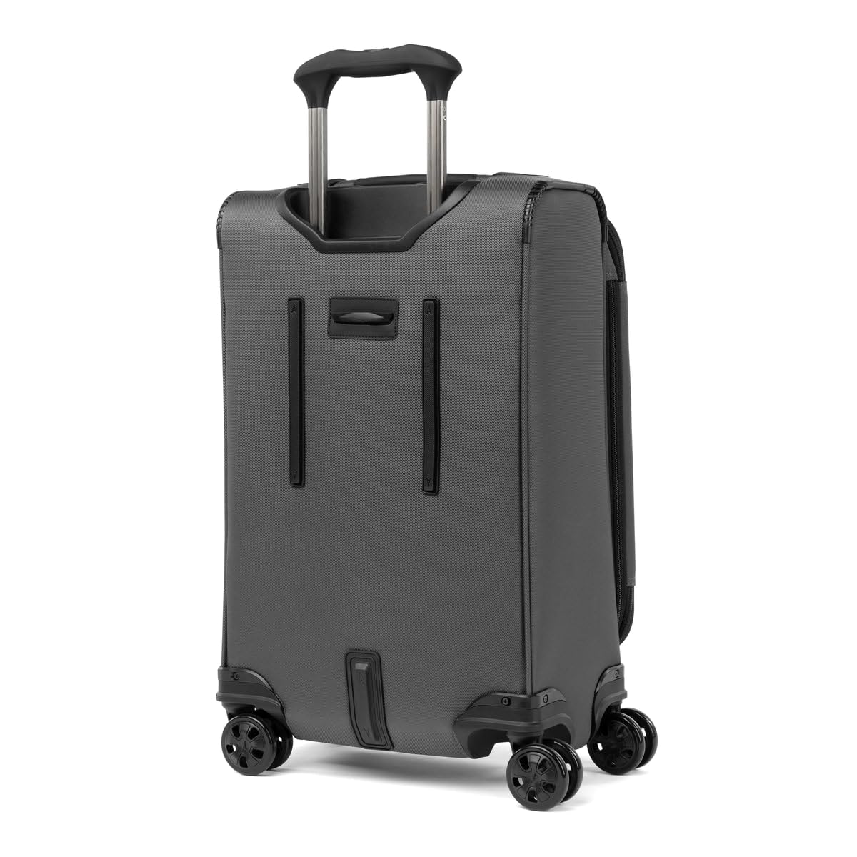 Travelpro Crew Classic Lightweight Softside Expandable Carry on Luggage, 8 Wheel Spinner Suitcase, Men and Women, Carry On 21-Inch, Titanium Grey U2