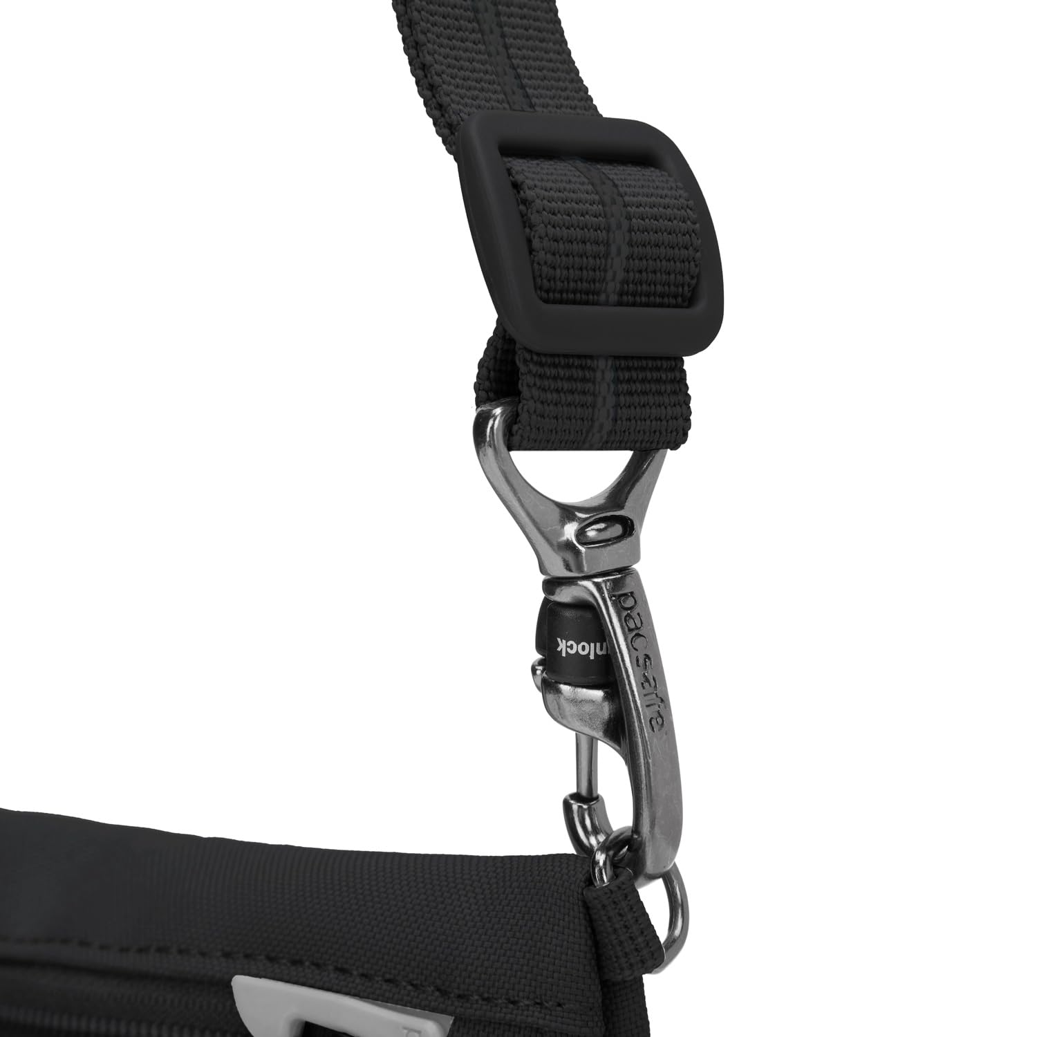 Pacsafe GO Anti Theft Crossbody Pouch, Jet Black Jet Black  U1