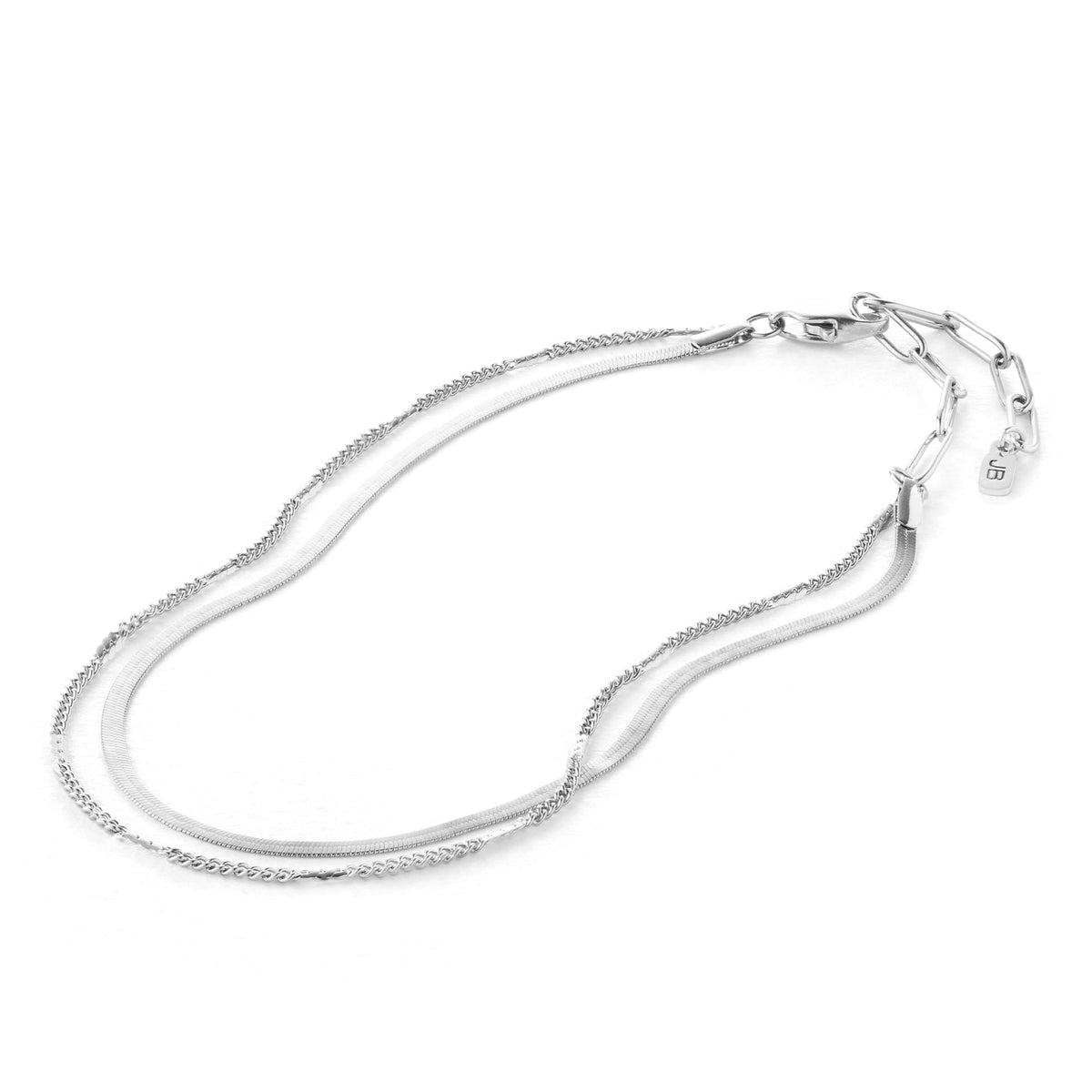 JENNY BIRD Surfside Anklet (Rhodium) U1