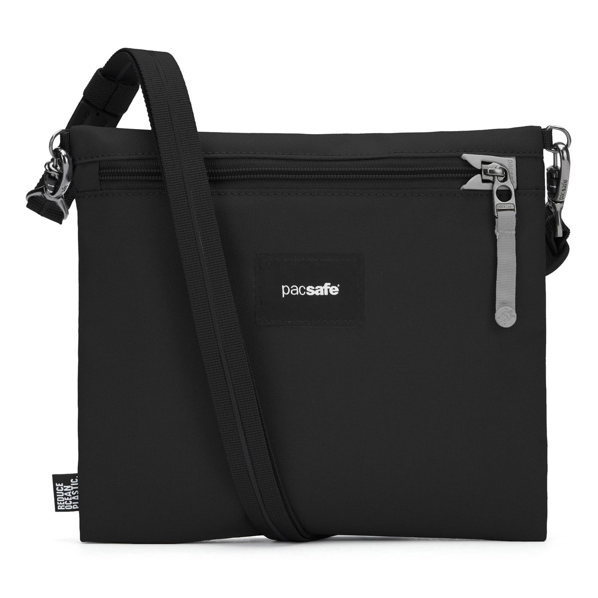 Pacsafe GO Anti Theft Crossbody Pouch, Jet Black Jet Black  U1