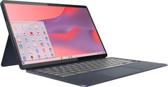Lenovo - Chromebook Duet 5-13.3" OLED Touch Screen Tablet - 8GB Memory - 128GB SSD - with Keyboard - Abyss Blue Abyss Blue 13.3 Inches U1