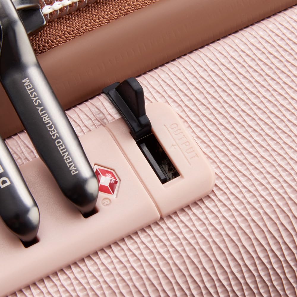 DELSEY PARIS Chatelet Air 2.0 Hardside Luggage with Spinner Wheels, Blush Pink, Carry on 20 Inch Blush Pink Carry-on 20 Inch U2