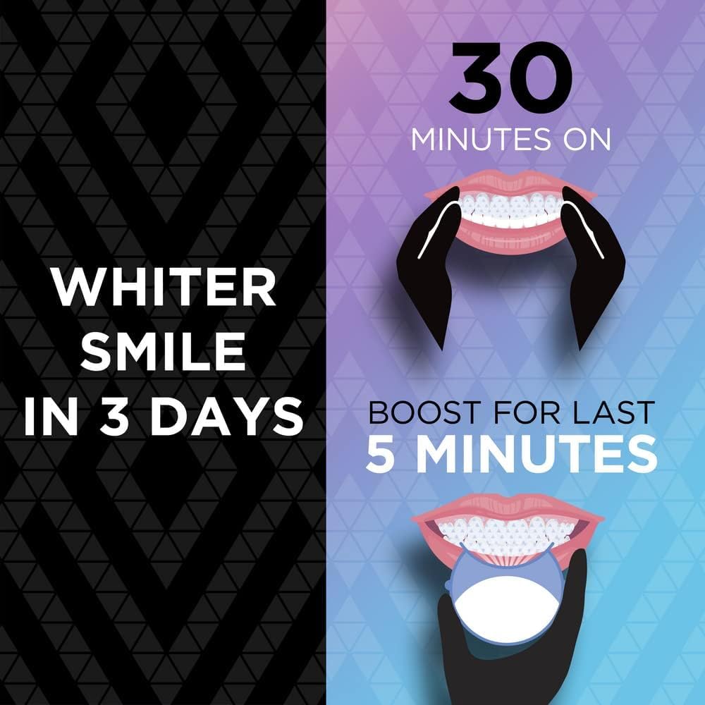 ARC Teeth Whitening Strip Kit with Blue Light, 28 Strips (14 Count Pack) undefined 1 Count (Pack of 1) U1
