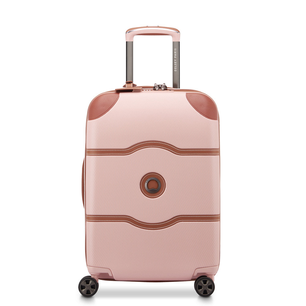 DELSEY Paris Chatelet Air 2.0 Hardside Luggage with Spinner Wheels ( Blush , Carry-on 20 Inch ) Blush Carry On 20 Inch U3