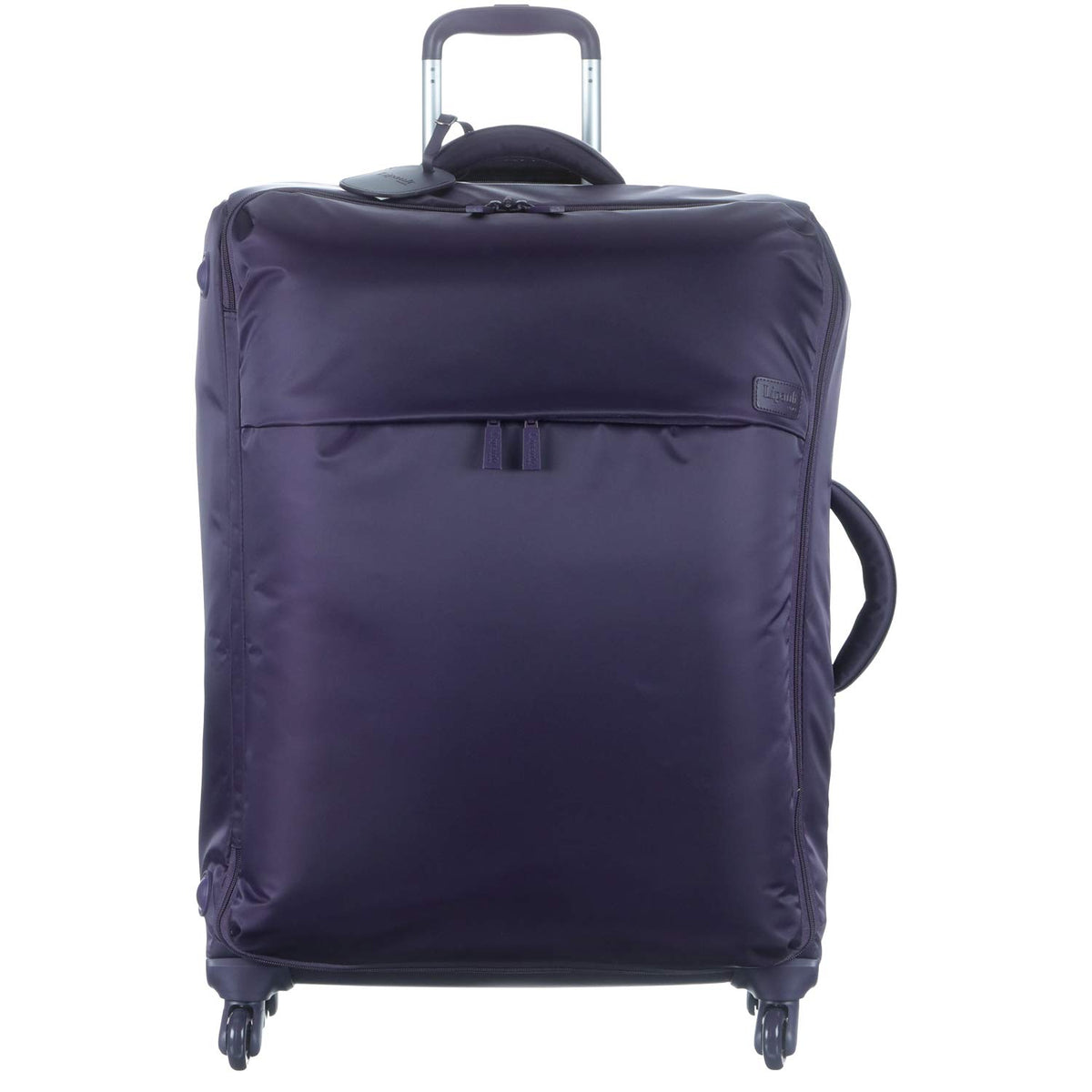 Lipault - Original Plume Spinner 72/26 Luggage - Large Suitcase Rolling Bag for Women - Purple Purple One Size U1