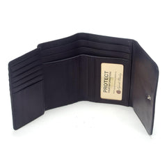 Osgoode Marley RFID Snap Wallet Black Black One Size U1