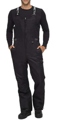 Arctix Men's Avalanche Athletic Fit Insulated Bib Overalls, Black, X-Large/32" Inseam U2