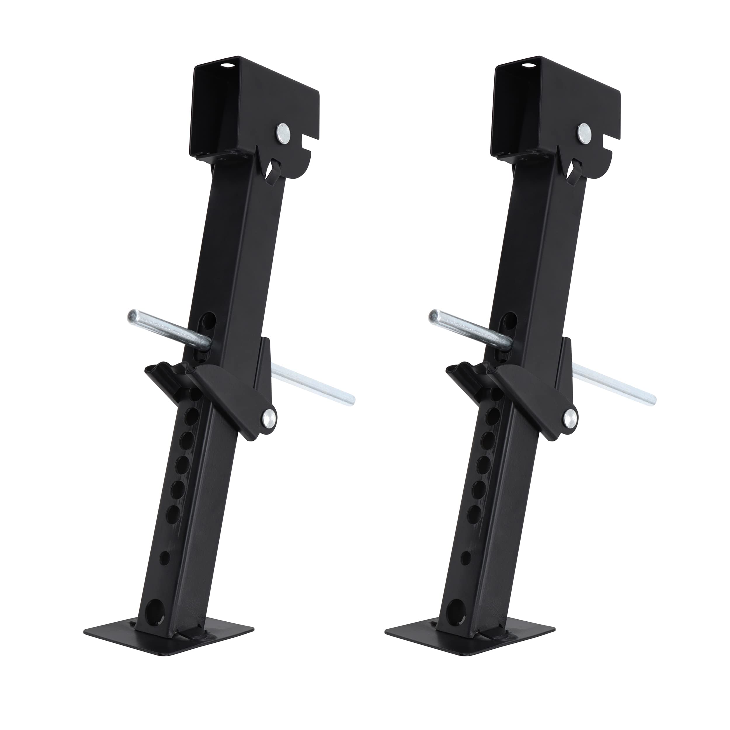 Dumble RV Stabilizer Jacks - 2pk 1300lb Cap Attachable Telescoping Travel Trailer Jack Stabilizer Stands and Jack Rod U2