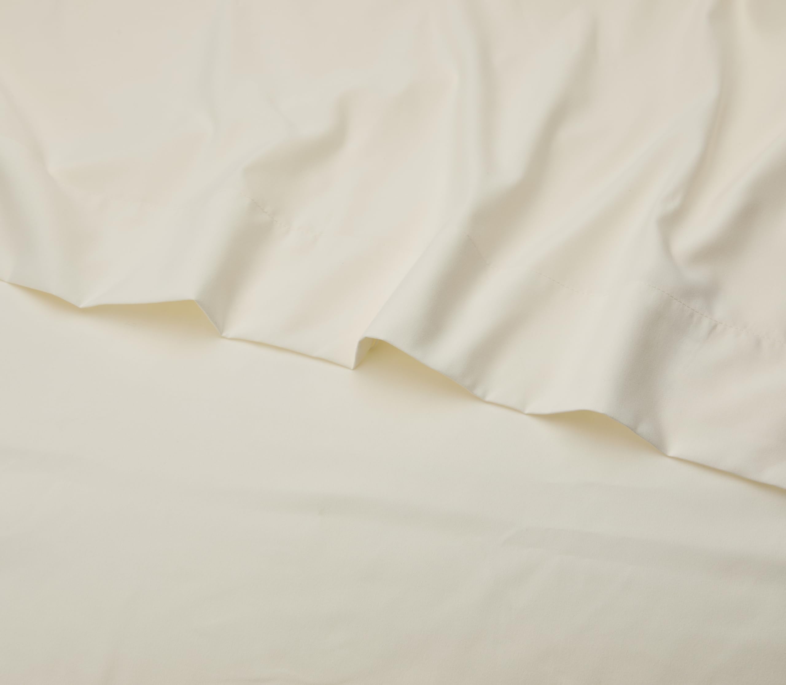 Queen Size Bed Sheets - Breathable Luxury Sheets with Full Elastic & Secure Corner Straps Built In - 1800 Supreme Collection Soft Deep Pocket Bedding, Sheet Set, EXTRA DEEP pocket - Queen, Ivory Ivory EXTRA DEEP pocket - Queen U1