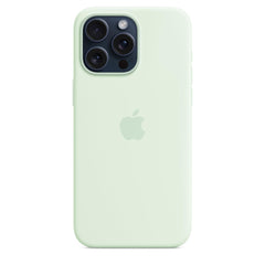 Apple iPhone 15 Pro Max Silicone Case with MagSafe - Soft Mint U1