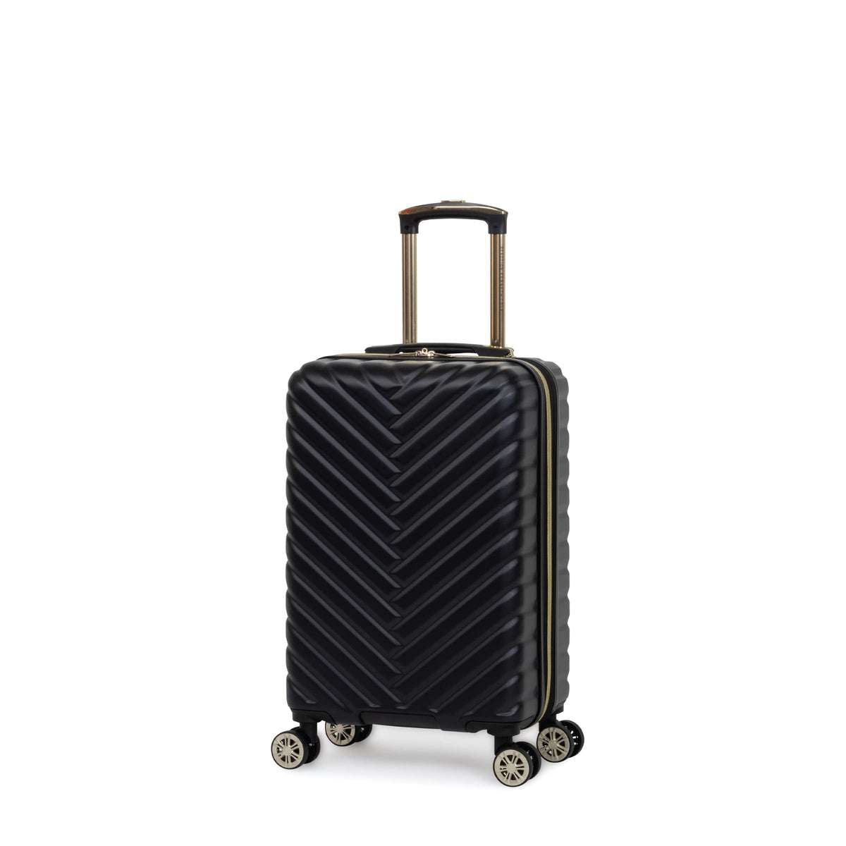 Kenneth Cole REACTION Madison Square Lightweight Hardside Chevron Expandable Spinner Luggage, Black, 20-Inch Carry On Black 20-Inch Carry On U1