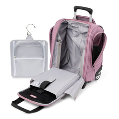 Travelpro Luggage Maxlite 5 Softside Lightweight Rolling Underseat Compact Carry on Upright 2 Wheel Bag, Men and Women ( Orchid Pink Purple , 15-Inch ) Orchid Pink Purple 15 Inch U2