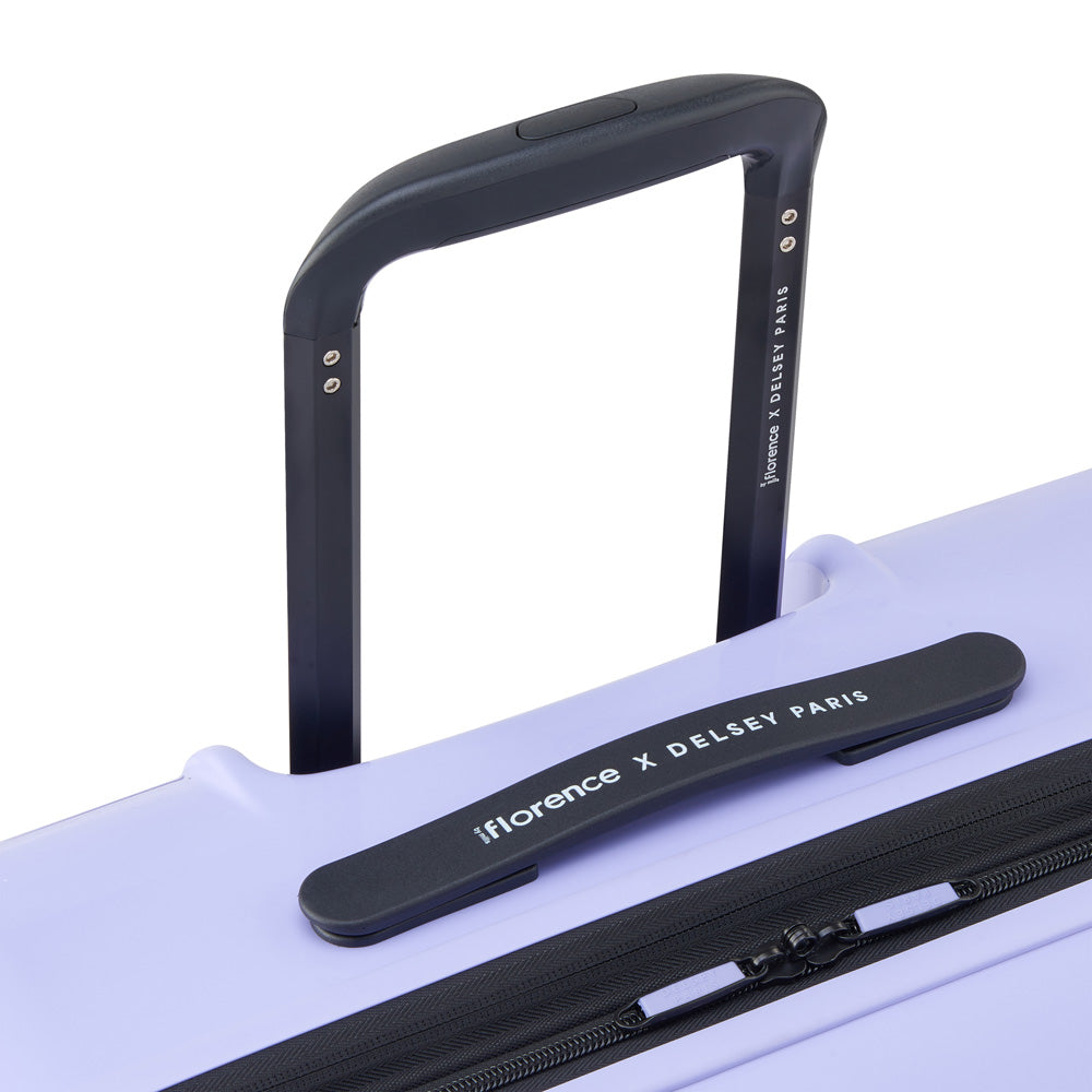 florence by mills x DELSEY PARIS Spin Me Away Expandable 29" Large Spinner Upright ( Lavender , 29" Large Spinner ) Lavender 29 Large Spinner U1