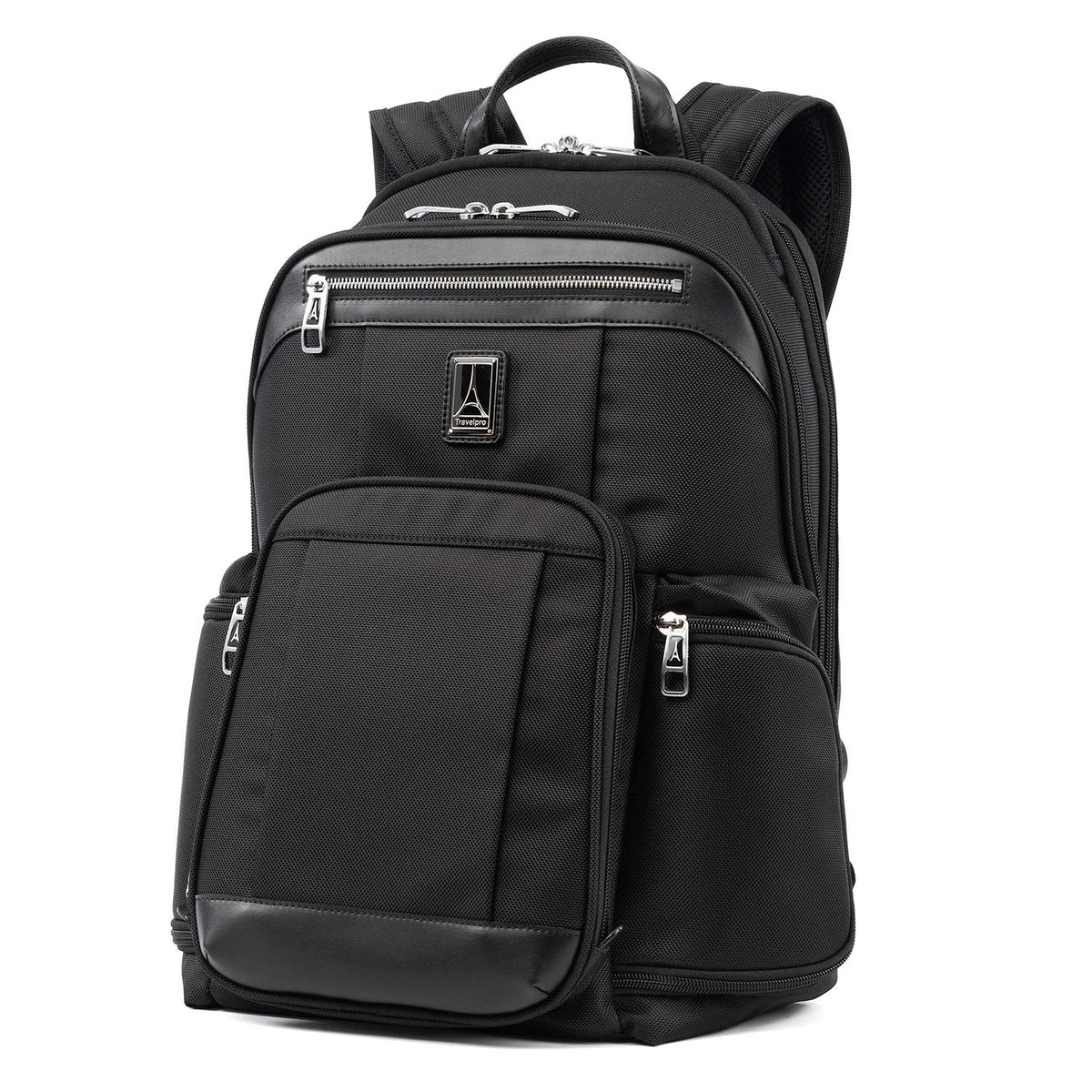 Travelpro Platinum Elite Business Laptop Backpack, Fits up to 17.5 Inch Laptop, Work School Travel, Men and Women ( Shadow Black , 17.5-Inch ) Shadow Black 17 5 Inch U5