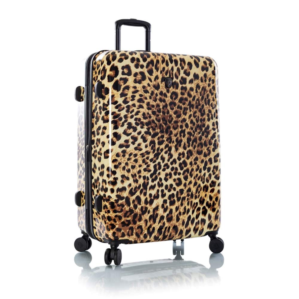 Heys America Leopard 30-Inch Hardside Spinner Luggage ( Brown Leopard , One Size ) Brown Leopard One Size U1