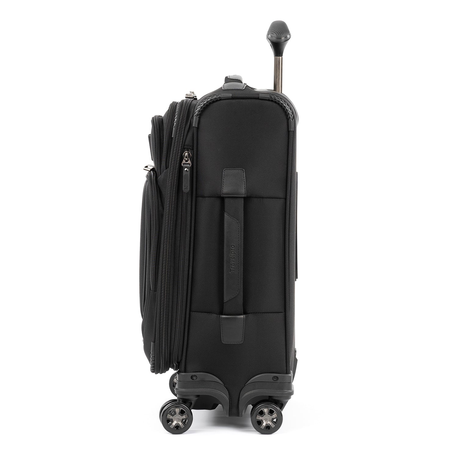 Travelpro Crew Versapack Softside Expandable Spinner Wheel Luggage ( Jet Black , Carry-On 20-Inch ) Jet Black Carry On 20 Inch U9