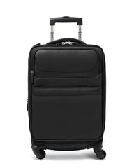 Genius Pack G4 22" Carry On Spinner Luggage - Smart, Organized, Lightweight Suitcase G4 - Coal Black  U4
