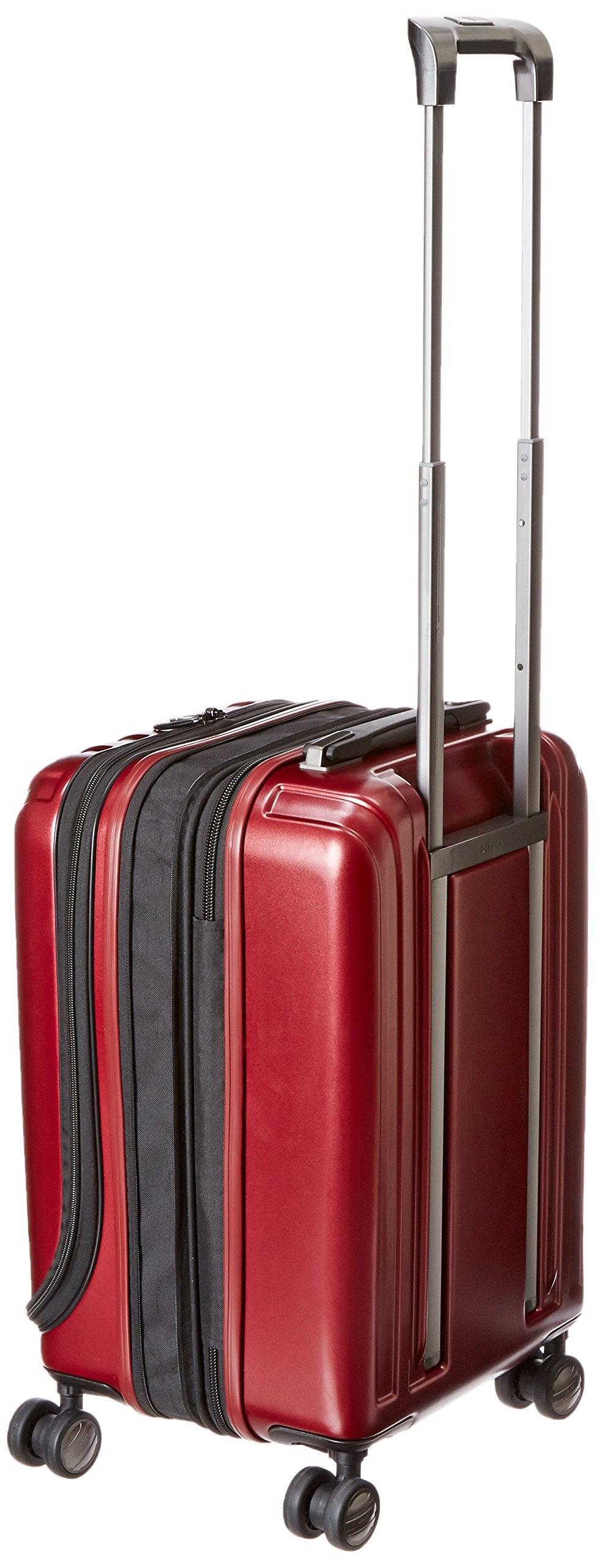Delsey Luggage Helium Titanium International 19 Carry-on Expandable Spinner Trolley U1
