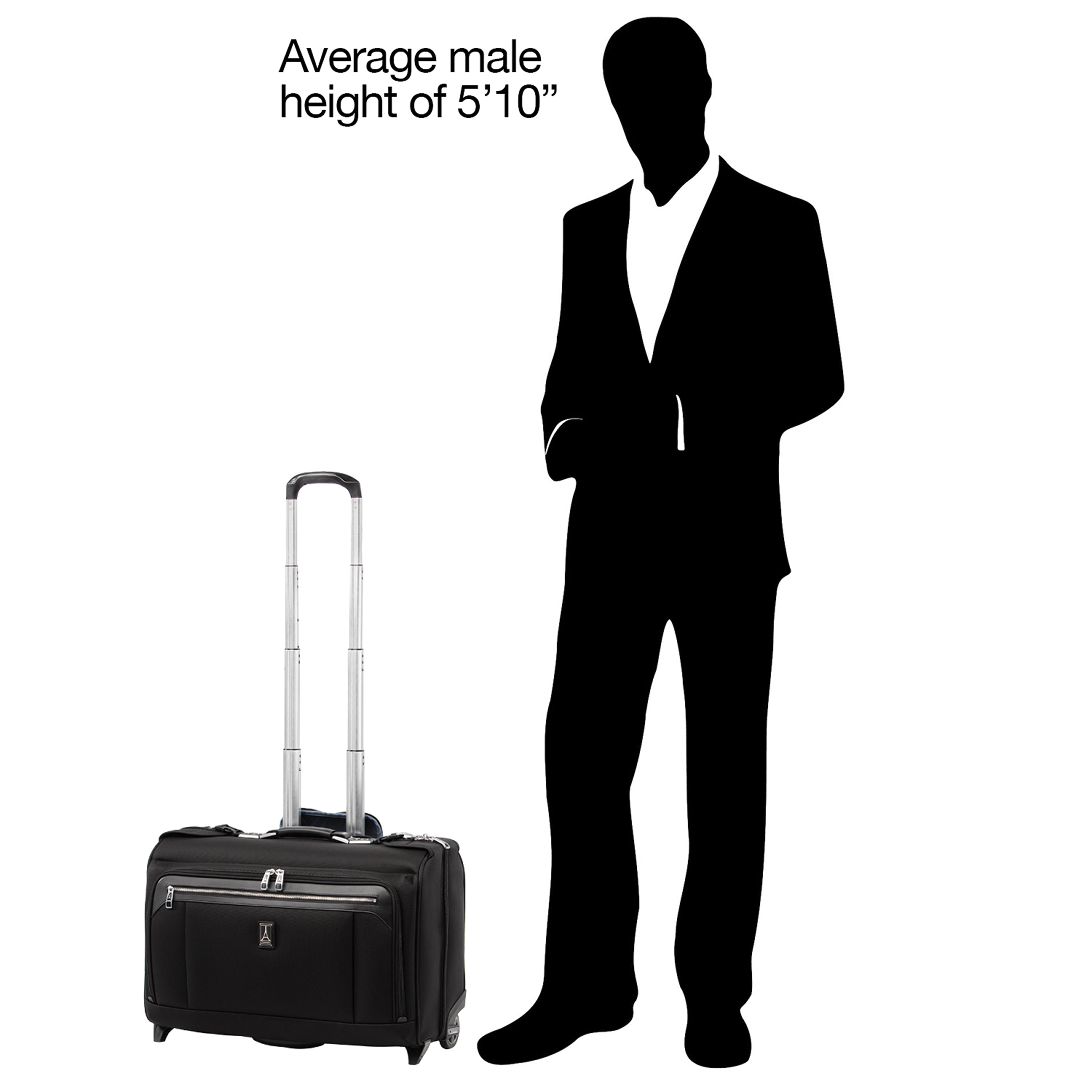 Travelpro Platinum Elite Carry-On Rolling Garment Bag, Men and Women U8