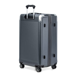 Travelpro Platinum Elite Hardside Expandable Spinner Wheel Luggage TSA Lock Hard Shell Polycarbonate Suitcase ( Vintage Grey , Checked- Large 28-Inch ) Vintage Grey Checked Large 28 Inch U1