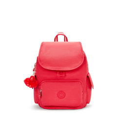 Kipling Women's City Pack Small Backpack ( Escape Red , 10.75"L x 13.25"H x 7.5"D ) Escape Red 10 75 L X 13 25 H X 7 5 D U1