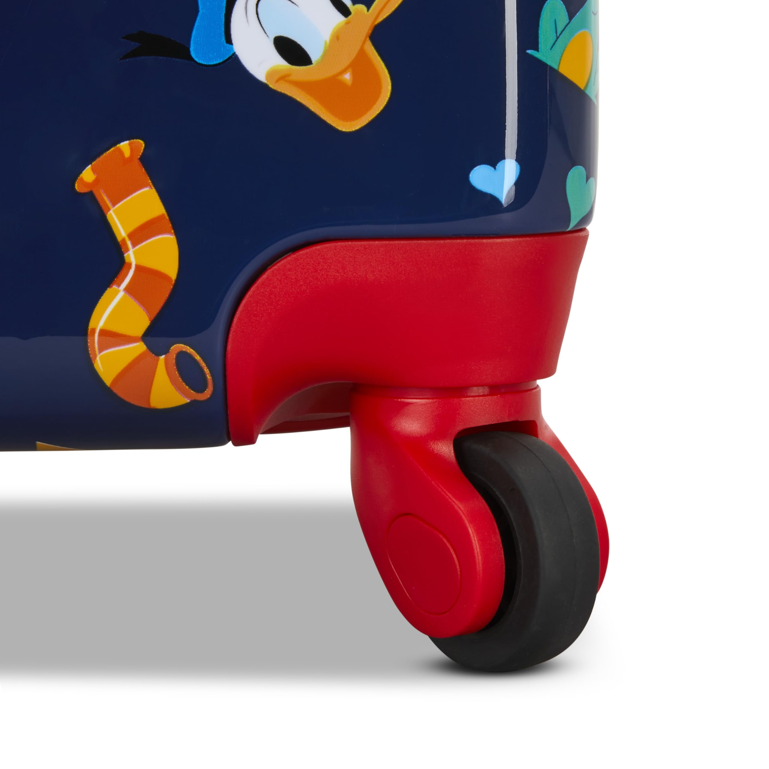 American Tourister Disney Carry-On 18-Inch Hardside Luggage with Spinner Wheels ( Mickey Mouse & Friends , Carry-On 18-Inch ) Mickey Mouse & Friends Carry On 18 Inch U1