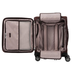 Travelpro Platinum Elite Softside Expandable Checked Luggage, 8 Wheel Spinner Large Suitcase, TSA Lock, Men and Women ( Bordeaux Red , Carry-On 19-Inch ) Bordeaux Red Carry On 19 Inch U2
