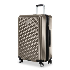Ricardo Beverly Hills Melrose Hardside Expandable Luggage with Lightweight Construction for Smooth Traveling, Stylish, Durable, and Spacious, Men and Women ( Bronze , Check-In Medium 25-Inch ) Bronze Check In Medium 25 Inch U1