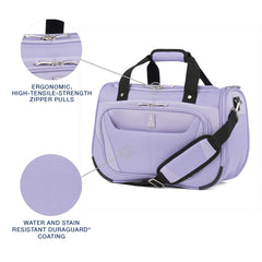 Travelpro Maxlite 5 Softside Lightweight Underseat Carry-On Travel Tote, Overnight Weekender Bag, Men and Women ( Violet , One Size ) Violet One Size U3