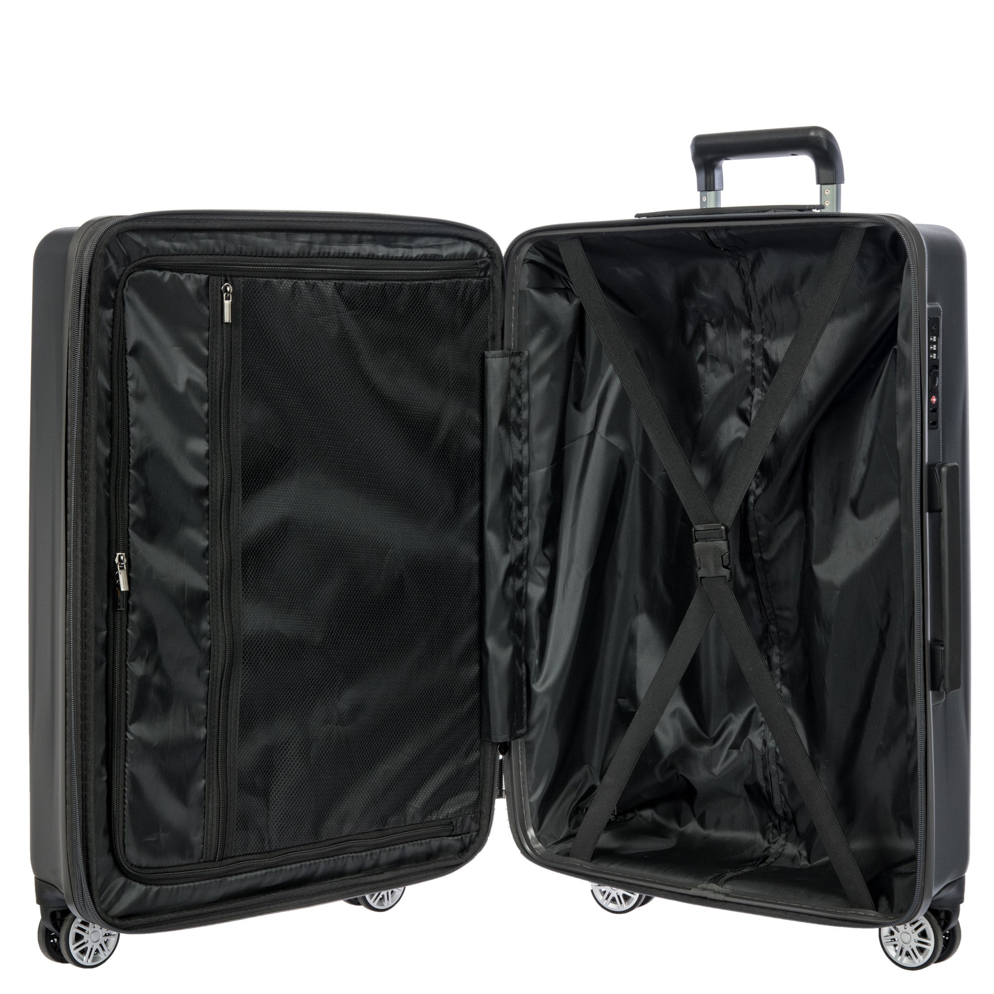 Bric's Cervia 27" Expandable Spinner ( Dark Grey , 27-Inch ) Dark Grey 27 Inch U2