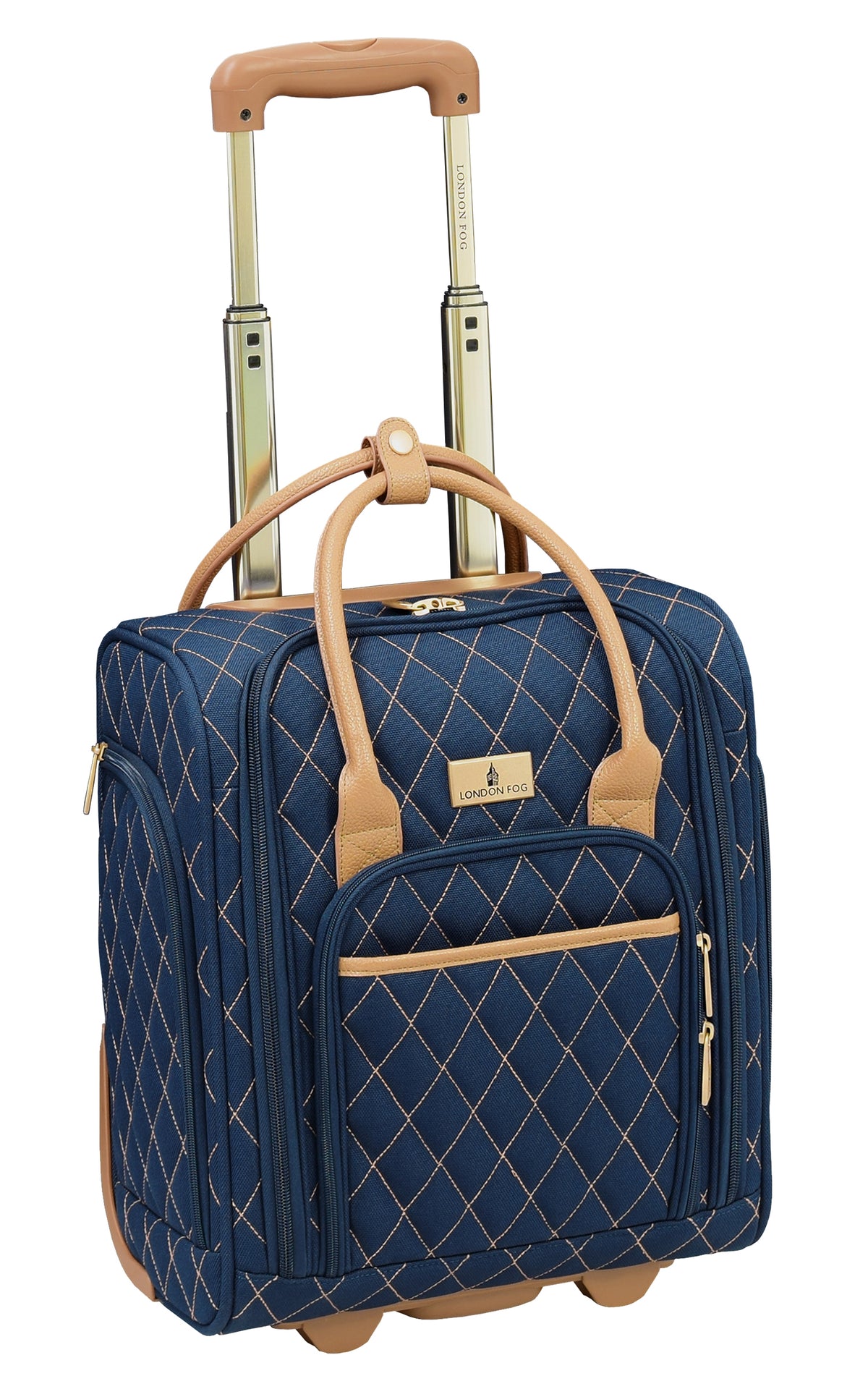 London Fog Queensbury 15" Under the Seat Bag ( Navy , One Size ) Navy One Size U1