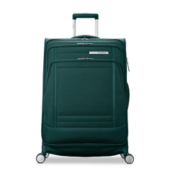 Samsonite UpLIFT Lightweight Softside Expandable Luggage ( Emerald Green , Medium Checked ) Emerald Green Medium Checked U3