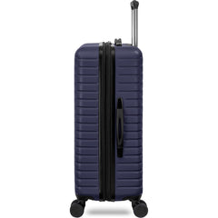 TOTAL TRAVELWARE Everest Expandable Hardsided Spinner ( Navy , 24-Inch Checked Medium ) Navy 24 Inch Checked Medium U2