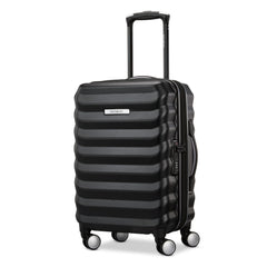 Samsonite Hard-Sided 20-Inch Lightweight Carry On Expandable Element Suitcase: Durable, 360 Spinner Wheels, Adjustable Telescopic Handle, TSA-Approved Lock ( Alpine Black , 20-Inch Carry-On ) Alpine Black 20 Inch Carry On U1