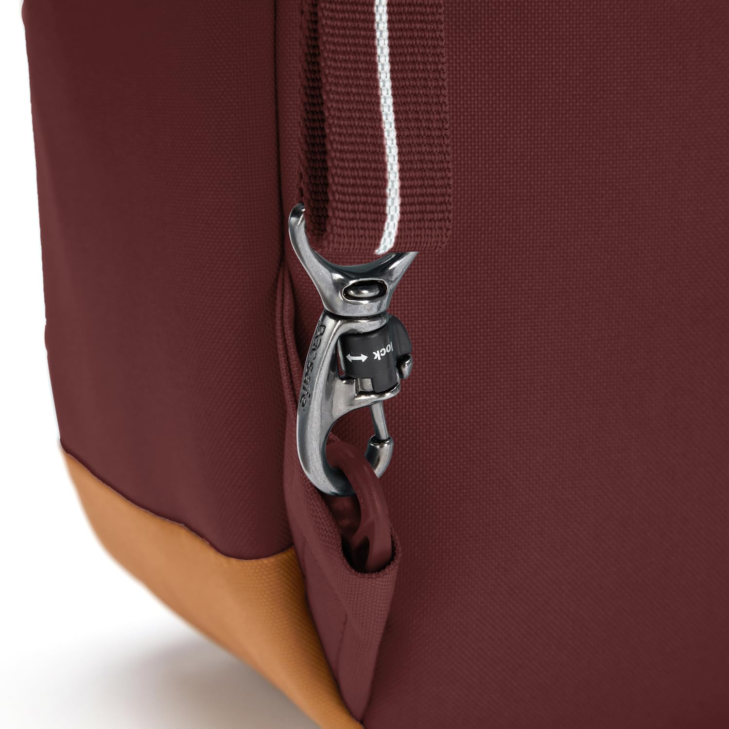 Pacsafe GO 15L Backpack ( Garnet Red , 15 Litre ) Garnet Red 15 Litre U1