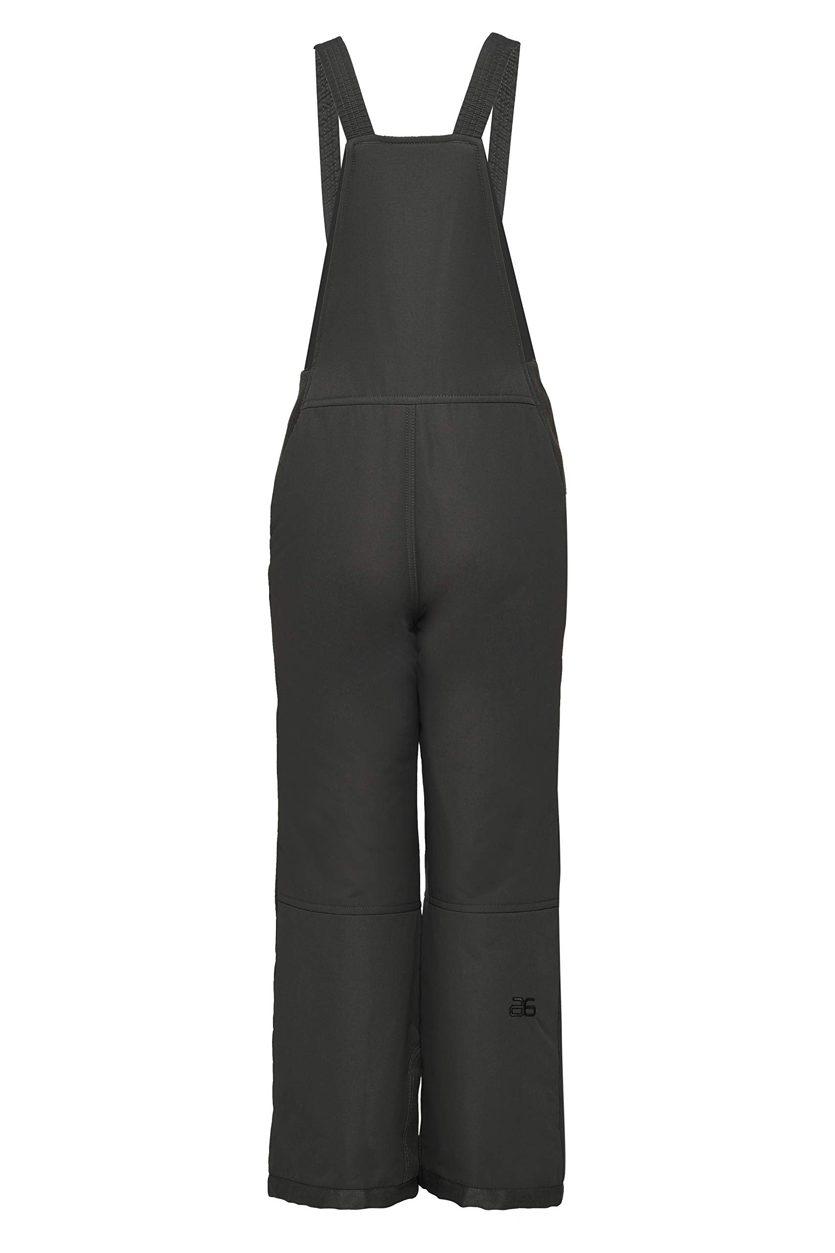 Arctix Kids Insulated Snow Bib Overalls ( Charcoal , Small ) Charcoal Small U2