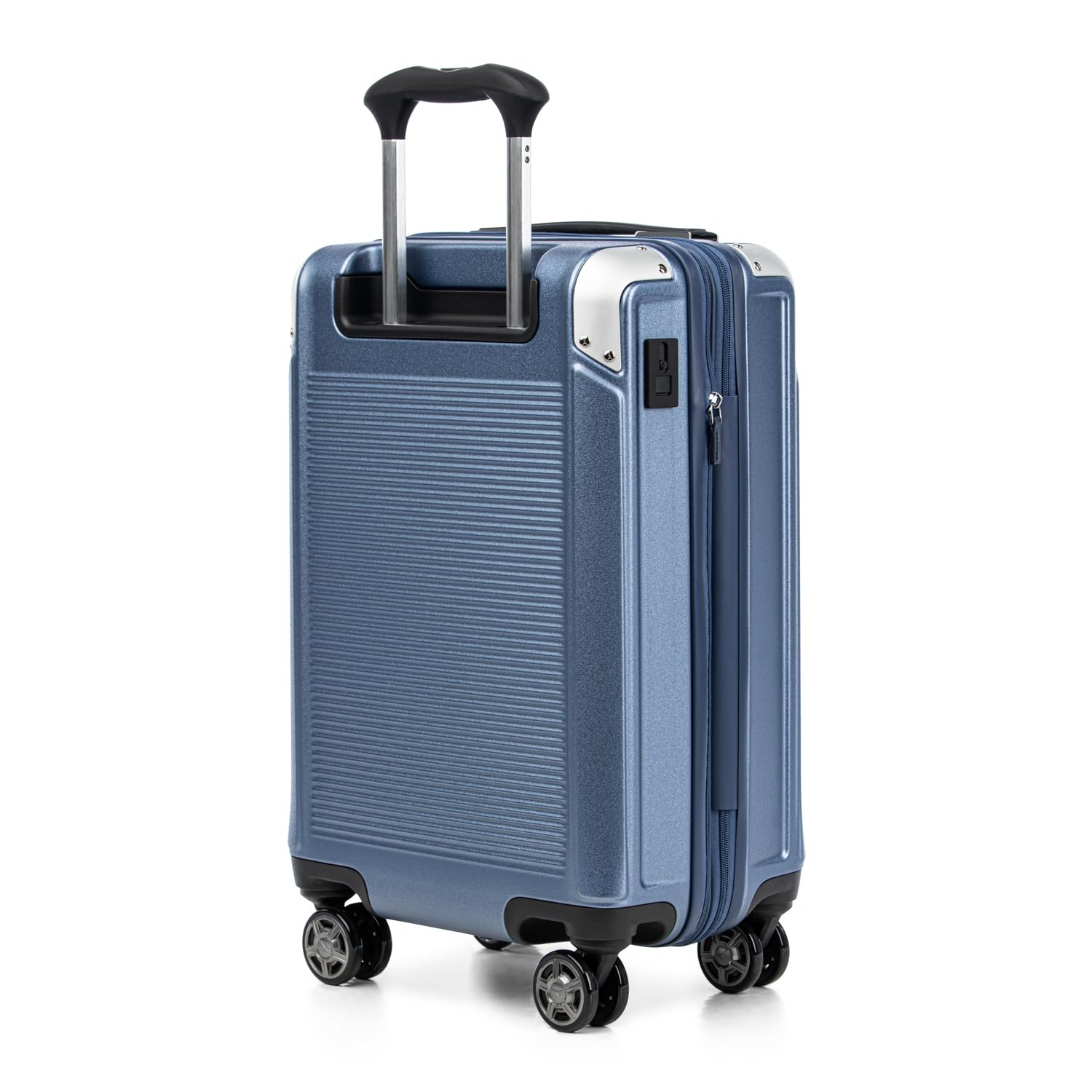 Travelpro Platinum Elite Hardside Expandable Spinner Wheel Luggage TSA Lock Hard Shell Polycarbonate Suitcase ( Dark Sky Blue , Carry-on 21-Inch ) Dark Sky Blue Carry On 21 Inch U2