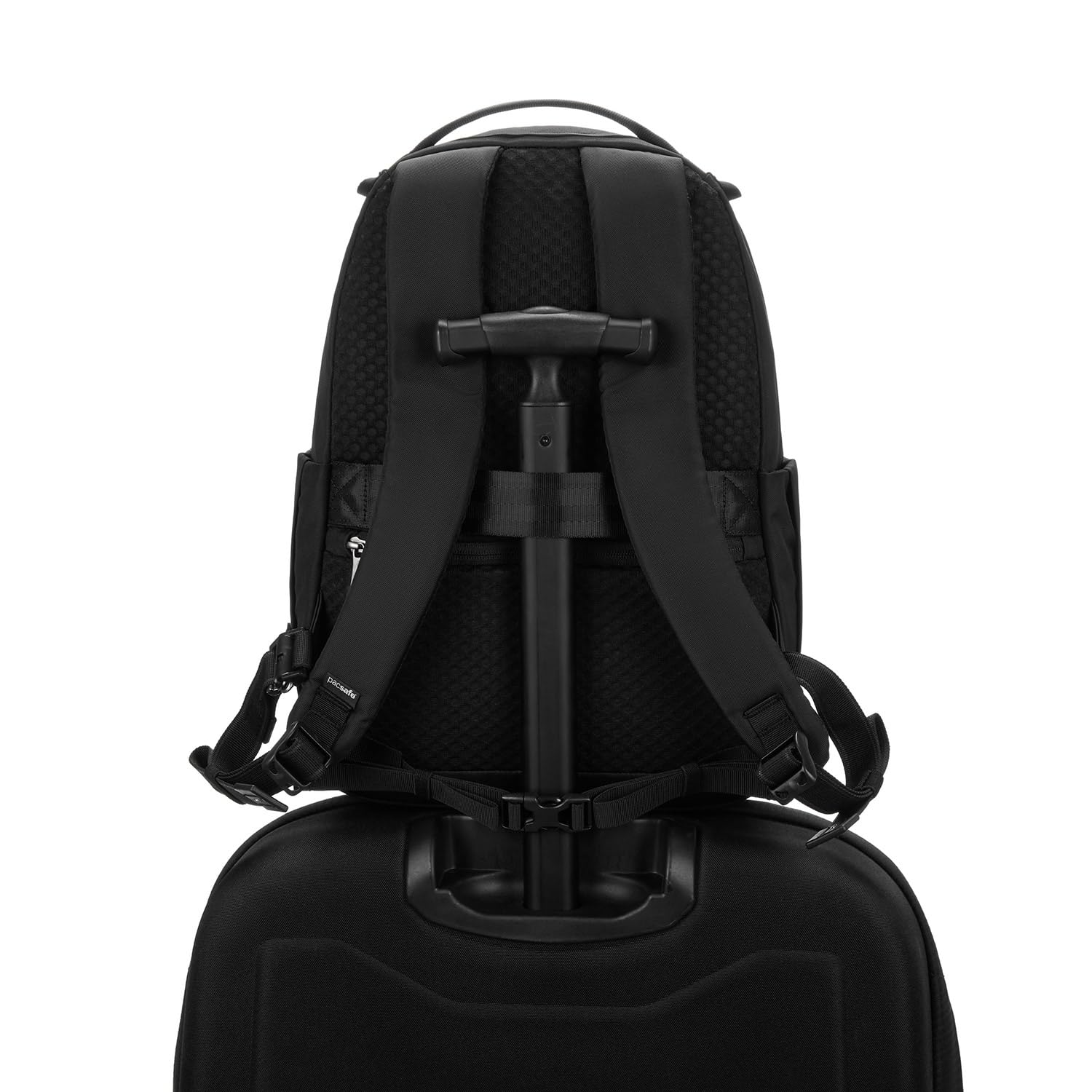 Pacsafe V 16L All-around Backpack ( Jet Black , 16 Liter ) Jet Black 16 Liter U1