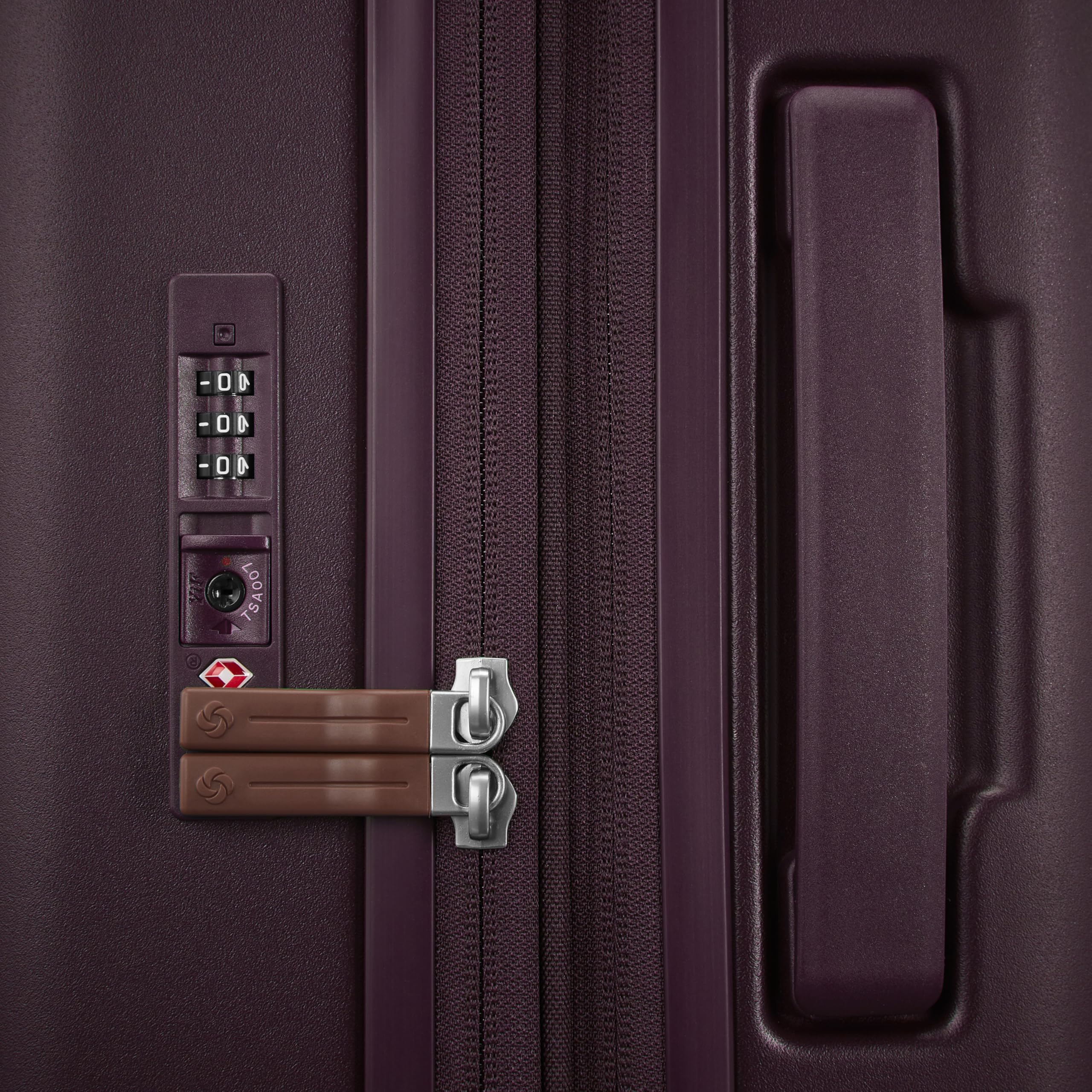 Samsonite Virtuosa Hardside Expandable Luggage with Spinner Wheels ( Merlot , Carry-on Spinner ) Merlot Carry On Spinner U4