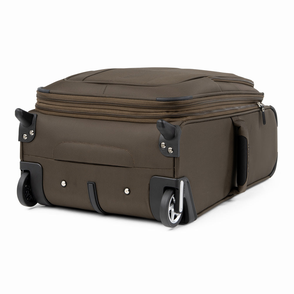 Travelpro Maxlite 5 Softside Expandable Upright 2 Wheel Luggage, Lightweight Suitcase, Men and Women Mocha Carry On 22 Inch U14
